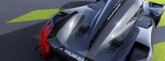 令人惊叹的标致9X8混合动力超级跑车将迎战蒙扎