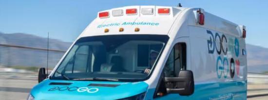 移动医疗保健提供商欢迎第一辆全电动救护车加入其车队