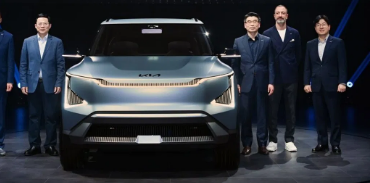  起亚公布了即将推出的电动汽车EV5的概念