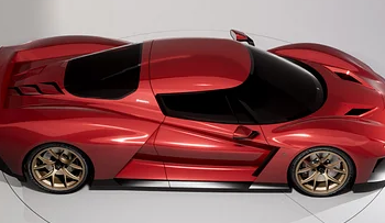 BizzarriniGiotto超级跑车看起来将成为杰作搭载6.2升V12发动机