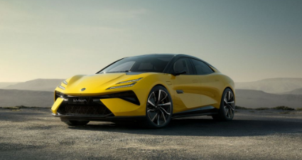 Lotus Emeya Hyper-GT 4 座电动汽车将吸引您的眼球