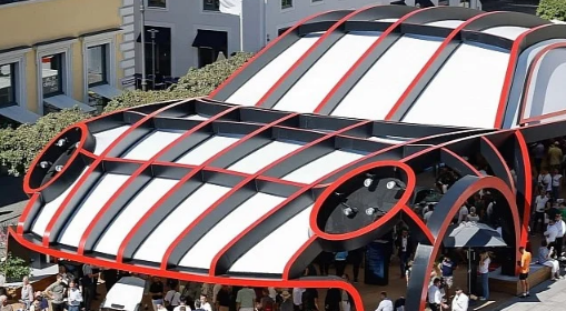 保时捷在IAAMobility展会上以Giant911Sculpture展示911S/T和MissionX概念车