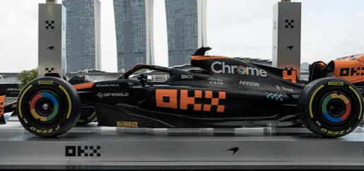 迈凯伦在新加坡大奖赛前揭晓隐形模式涂装