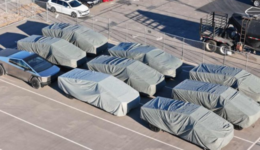 九辆赛博卡车被发现隐藏在德克萨斯州 Giga 工厂