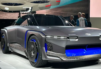 斯巴鲁运动移动概念车是未来的电动BRZ跑车