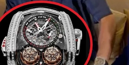 克里斯蒂亚诺罗纳尔多收到价值130万美元的赛车灵感双涡轮增压腕表