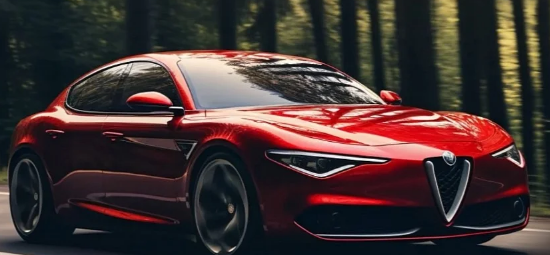 2025款阿尔法罗密欧Giulia Quadrifoglio EV在Imagination Land释放