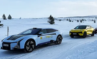 中国电动汽车初创公司高合打破挪威寒冷天气范围测试记录