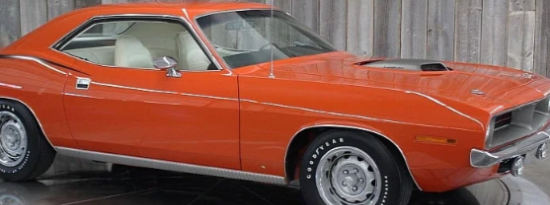 1970年普利茅斯HEMICuda拥有一切修复低里程数字匹配的V8