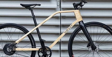 Diodra电动自行车配备竹制车架，荣获“世界最轻”称号