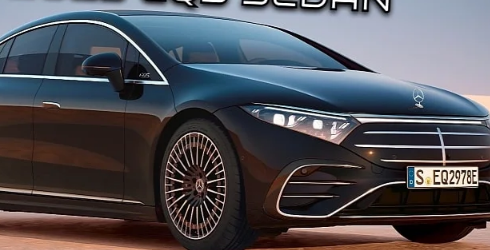  2025款梅赛德斯-奔驰EQS轿车炫耀改进的造型更大的电池和新功能